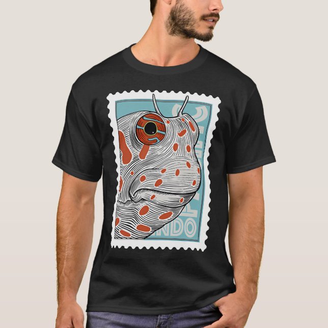Amerikansk fiskrädsla t shirt (Framsida)