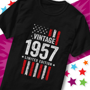 Amerikansk flagg begränsad upplaga stjärnor vintag t shirt