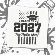 Amerikansk flagg-examen Seniorklass 2027