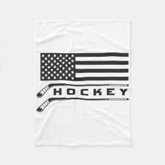 Amerikansk flagg hockeykläder - Hockey Fleecefilt