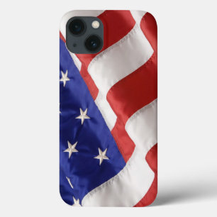 Amerikansk flagg knappt där Galaxy Note 4