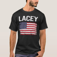 Amerikansk flagg Lacey