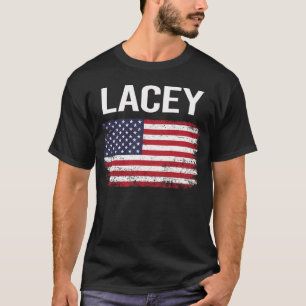 Amerikansk flagg Lacey T Shirt