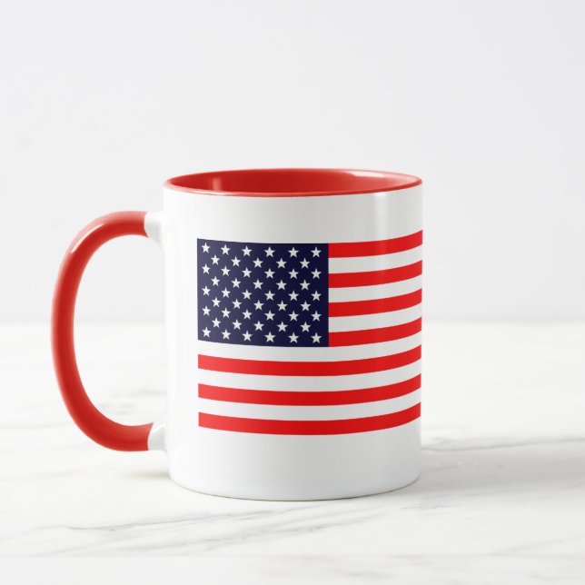 Amerikansk flagg-mugg mugg (Vänster)
