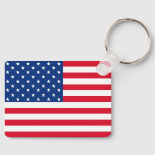 Amerikansk flagg nyckelring present