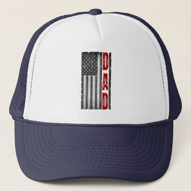 AMERIKANSK FLAGG, PAPPA, 4 JULI, FARS DAG   T KEPS (Framsida)