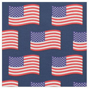 Amerikansk flagg patriotisk 4 juli tyg