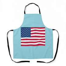 Amerikansk flagg patriotisk fest