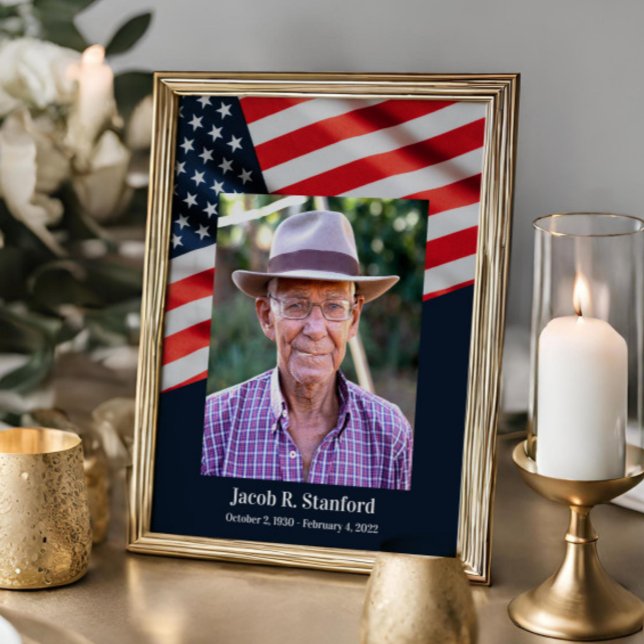 Amerikansk flagg patriotisk firande av livet poster (Skapare uppladdad)