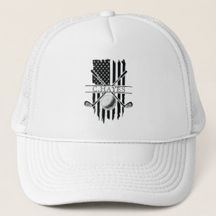 Amerikansk flagg patriotisk golf keps
