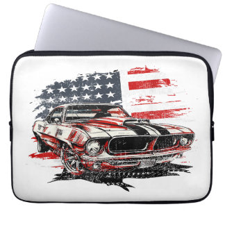 Amerikansk flagg patriotisk  laptop fodral