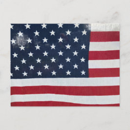 Amerikansk flagg-postkort vykort