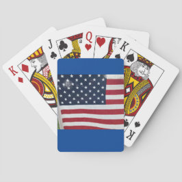 Amerikansk flagg spelkort