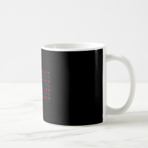 Amerikansk flagg Super Bike Moto Gp 4 juli Dirt Kaffemugg