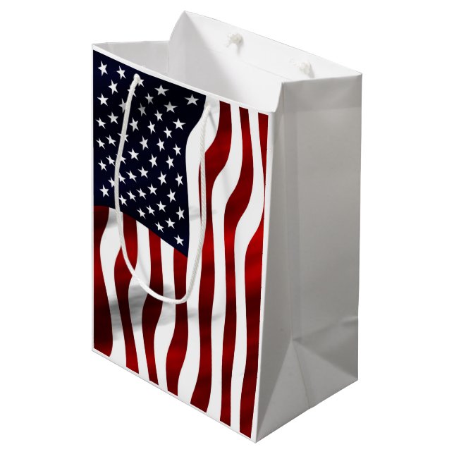 Amerikansk Flagga (Framsidan Vinklad)