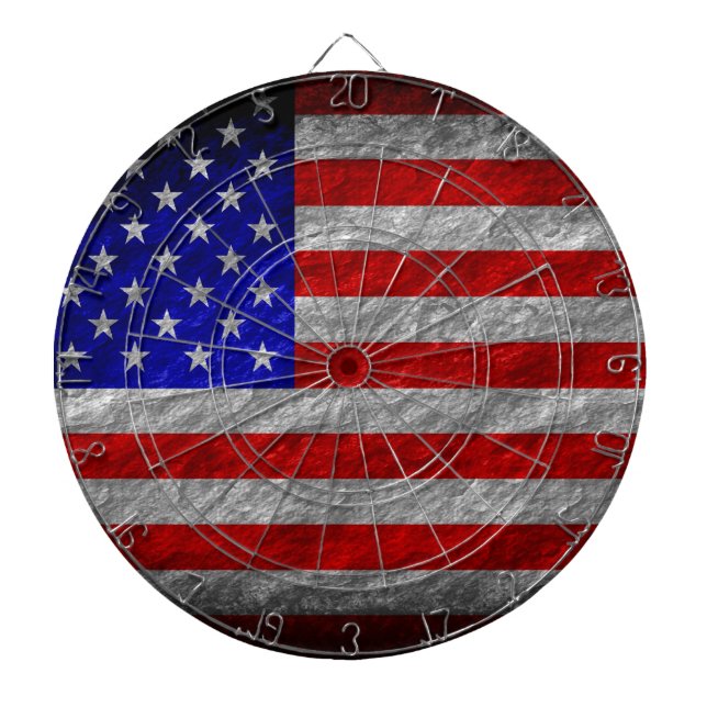 Amerikansk Flagga 2 Piltavla (Framsidan)