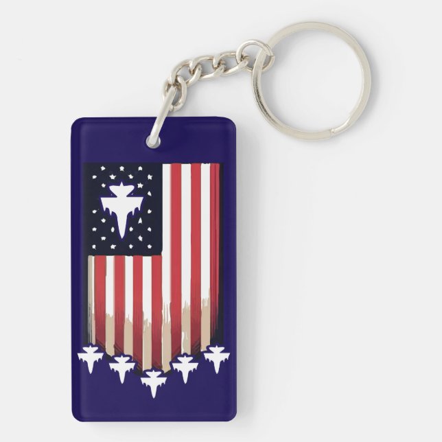 Amerikansk flagga 4 juli-65079 (Baksidan)