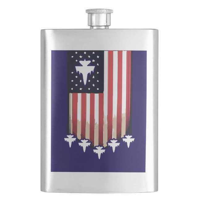 Amerikansk flagga 4 juli-65079 fickplunta (Framsidan)