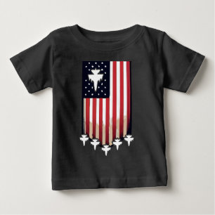 Amerikansk flagga 4 juli-65079 t shirt