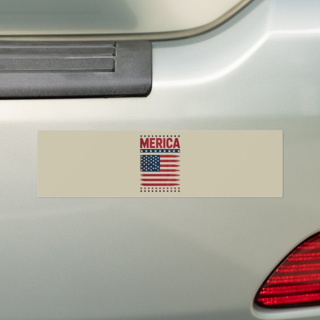 Amerikansk Flagga 4 juli Merica Bildekal (På Bil)