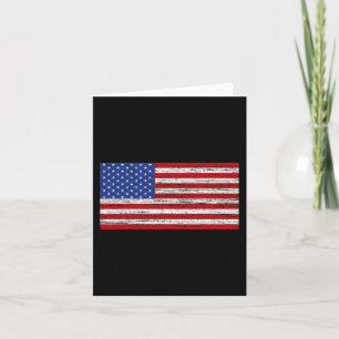 Amerikansk Flagga 4 juli USA Patriotic Kort