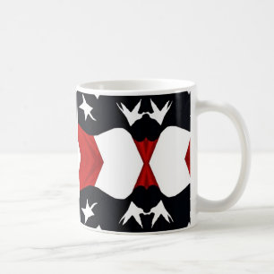 Amerikansk Flagga Abstrakt Kaffemugg