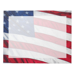 Amerikansk Flagga Anteckningsblock