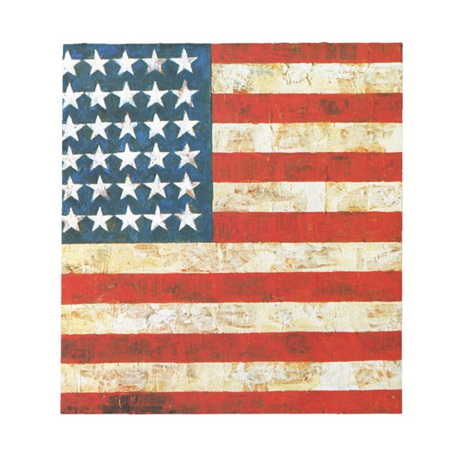 Amerikansk flagga anteckningsblock (Framsida)