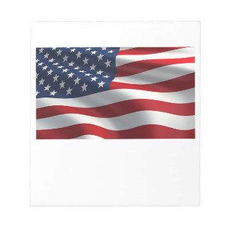 Amerikansk flagga anteckningsblock