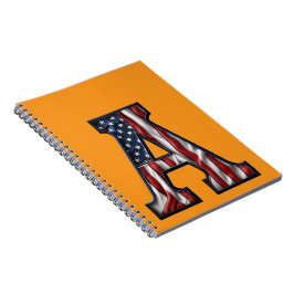 Amerikansk flagga anteckningsbok
