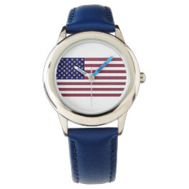 Amerikansk Flagga Armbandsur