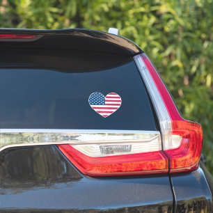 Amerikansk flagga av vinylbilsmärke i USA Klistermärken