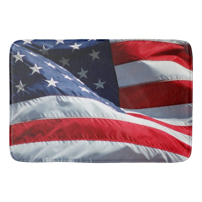 Amerikansk flagga badrumsmatta (Framsidan)