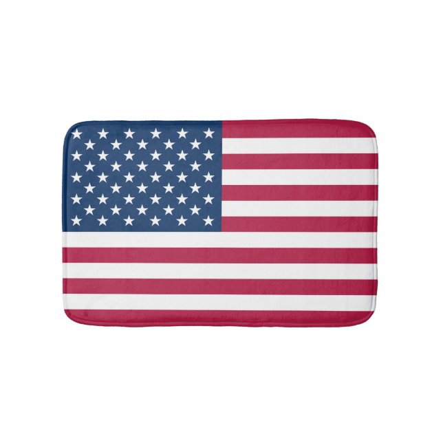 Amerikansk flagga badrumsmatta (Framsidan)