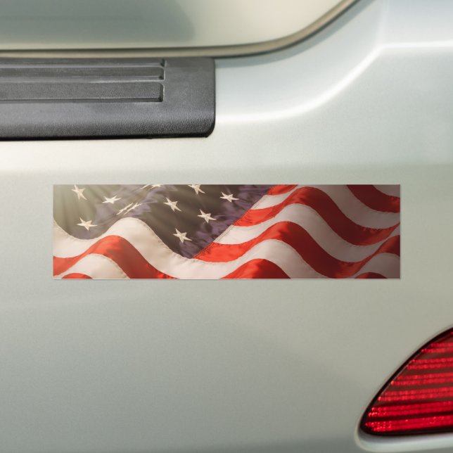 Amerikansk Flagga Bildekal (På Bil)