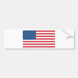 Amerikansk Flagga Bildekal