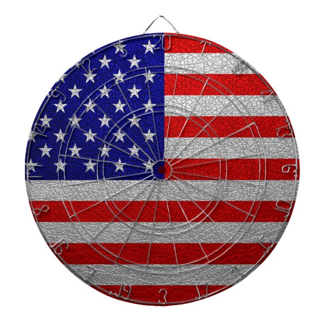 Amerikansk Flagga Darttavla (Framsidan)