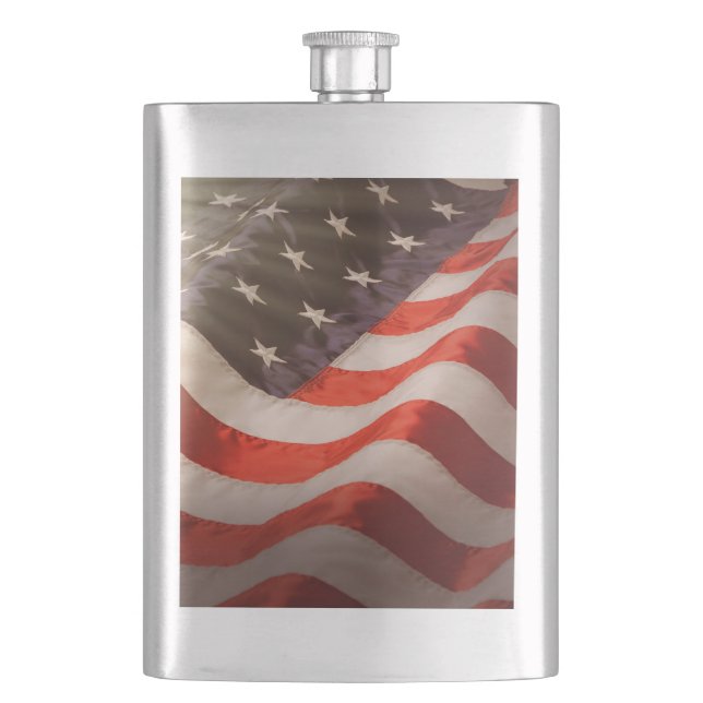 Amerikansk Flagga Fickplunta (Framsidan)