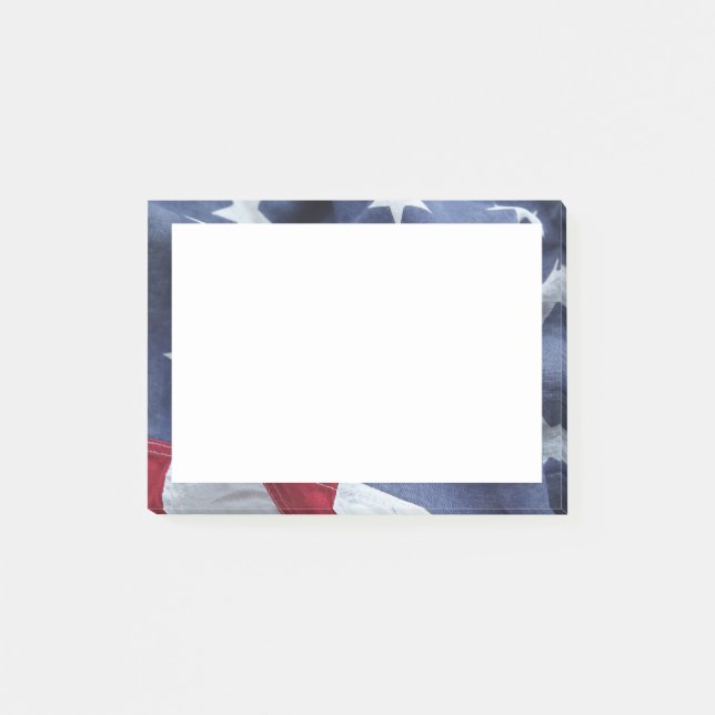 Amerikansk flagga flip post-it block (Framsida)
