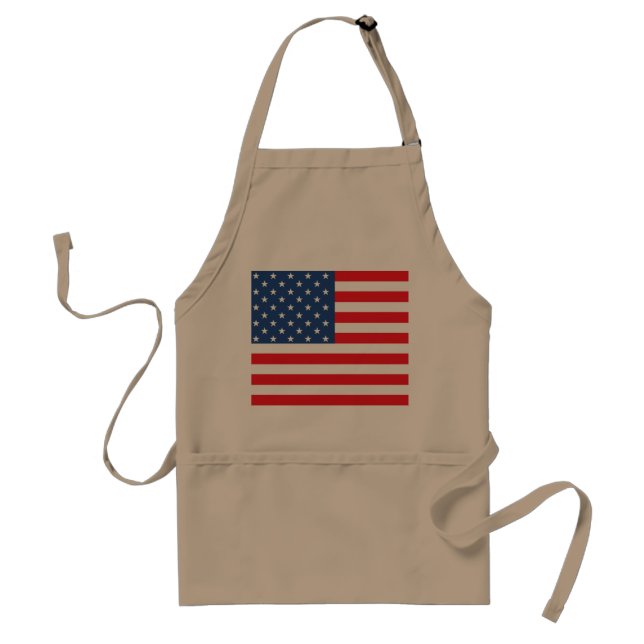 Amerikansk flagga förkläde (Framsidan)