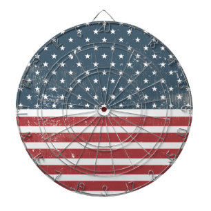 amerikansk flagga i nöd piltavla
