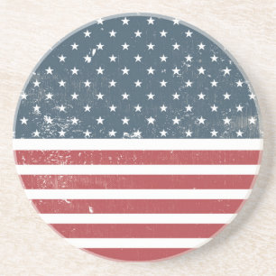 amerikansk flagga i nöd underlägg