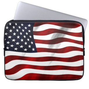 Amerikansk Flagga iPad Mini Cover Laptop Fodral
