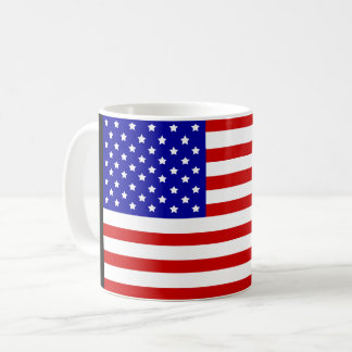 Amerikansk flagga kaffemugg