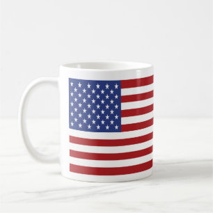 Amerikansk Flagga Kaffemugg