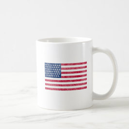 Amerikansk flagga kaffemugg