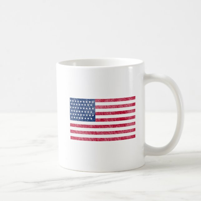 Amerikansk flagga kaffemugg (Höger)
