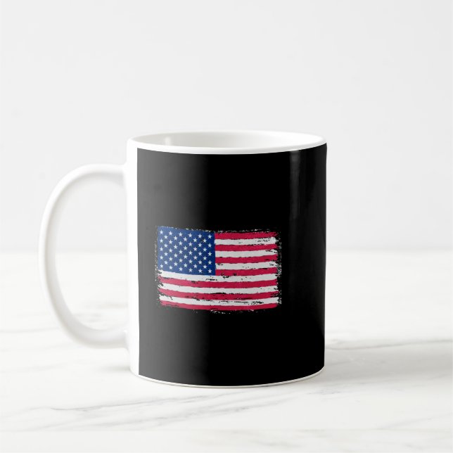 Amerikansk Flagga Kaffemugg (Vänster)