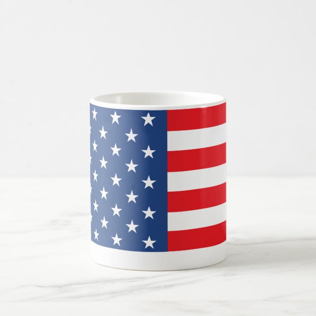 Amerikansk Flagga Kaffemugg (Center)