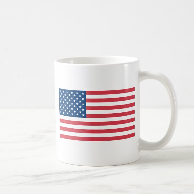 Amerikansk Flagga Kaffemugg (Höger)
